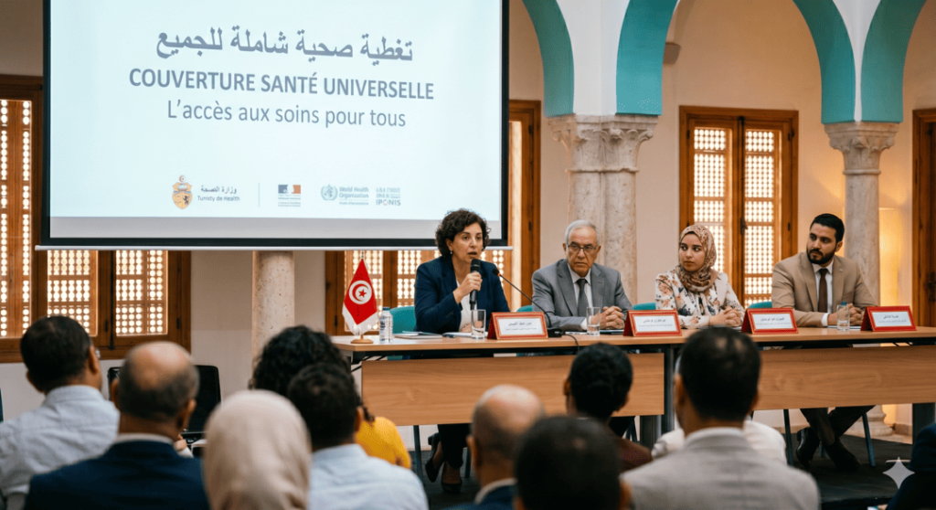 ندوة حول “التغطية الصحية في تونس بين الواقع ومتطلبات التغطية الصحية الشاملة”
